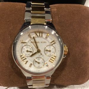Michael Kors Gold and Silver Ladies Watch NWT